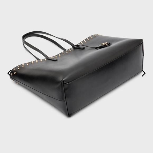 DIVORCE SALE! Jimmy Choo Nine2Five Studded Leather East-West Tote Bag - Picture 11 of 16